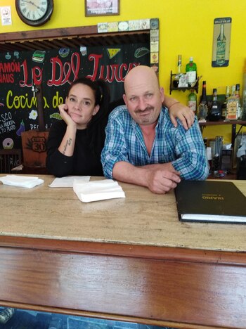 Paula y Ariel, la pareja