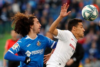 El centrocampista del Getafe CF,