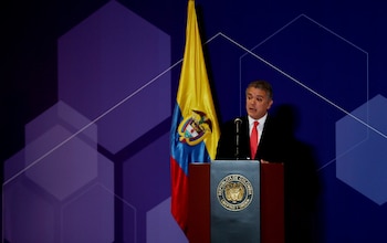 El presidente de Colombia, Iván