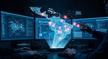 Ranking de ciberataques: los 5 países de Latinoamérica bajo la mira del malware Ranking de ciberataques: los 5 países de Latinoamérica bajo la mira del malware