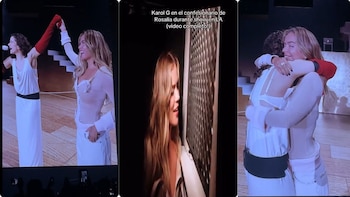 Karol G fue la invitada especial en concierto de Rosalía y aparentemente hizo una revelación sobre su relación con Feid