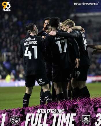 Burnley de Oliver Sonne venció