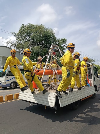 Atenciones 24/7 todos los días de la semana es lo que ofrecen los rescatistas voluntarios de Comandos de Salvamento (Foto cortesía Comandos de Salvamento)