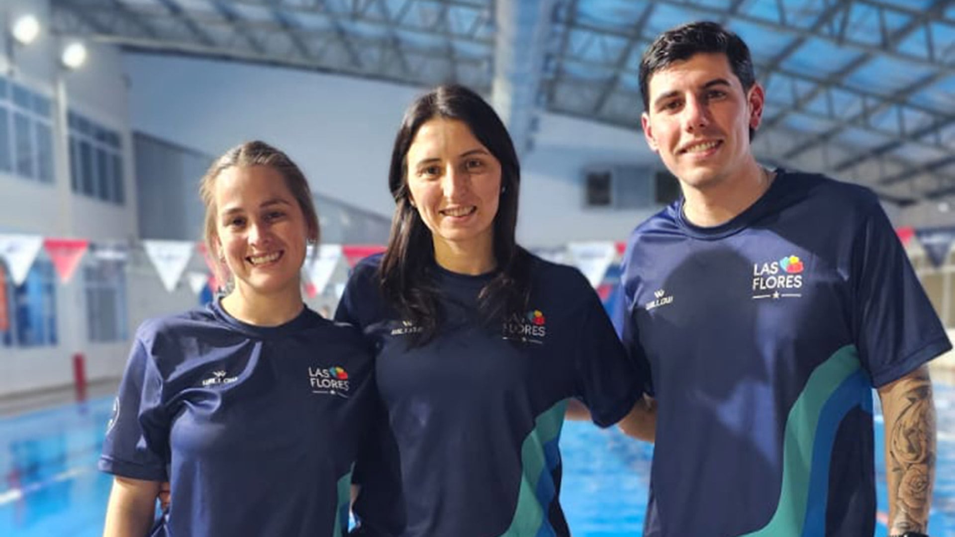 Katherine Hormaechea, Evangelina Iriarte y Jonathan Grecco