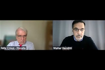Félix Crous y Walter Venditti