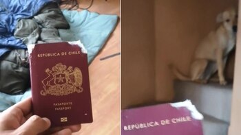Le rompieron el pasaporte y