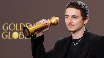 Timothée Chalamet obtuvo su primer