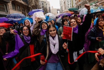 Miles de españolas se movilizaron