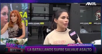 Samantha Batallanos salvó de morir