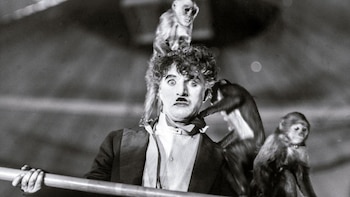 Charles Chaplin en su aclamada