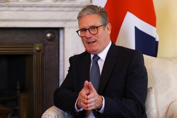 Keir Starmer, primer ministro británico (REUTERS/Hannah McKay/Pool)