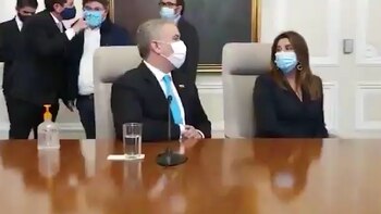 El presidente Iván Duque pronunció