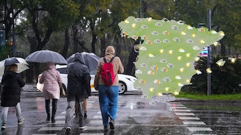La Aemet alerta de lluvias intensas en España a partir de esta tarde: estas son las zonas más afectadas