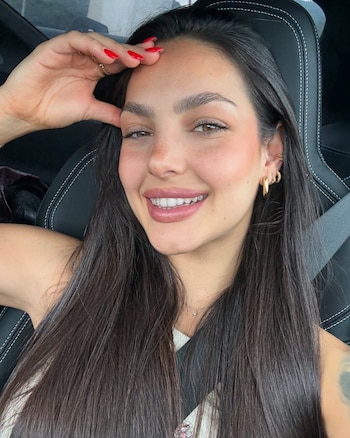 Ainhi García, novia de Nico Williams. (INSTAGRAM).