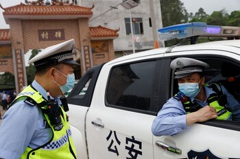 Las autoridades chinas detuvieron hasta