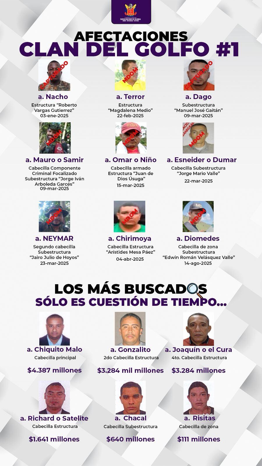 Fuerzas Militares de Colombia, Seguridad, Francisco Hernando Cubides Granados, Ejército Nacional, Colombia, Grupos armados, Derechos Humanos, Armada de Colombia, Fuerza Aeroespacial Colombiana