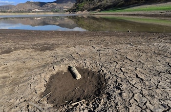 El embalse Concepción reporta apenas un 45% de almacenamiento disponible. (FOTO: Radio América)