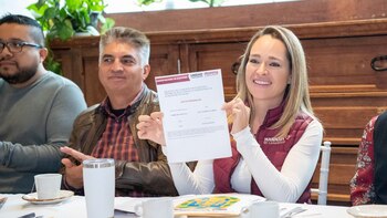 La nueva morenista, Hanna Lamadrid,