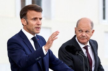 El presidente francés Emmanuel Macron