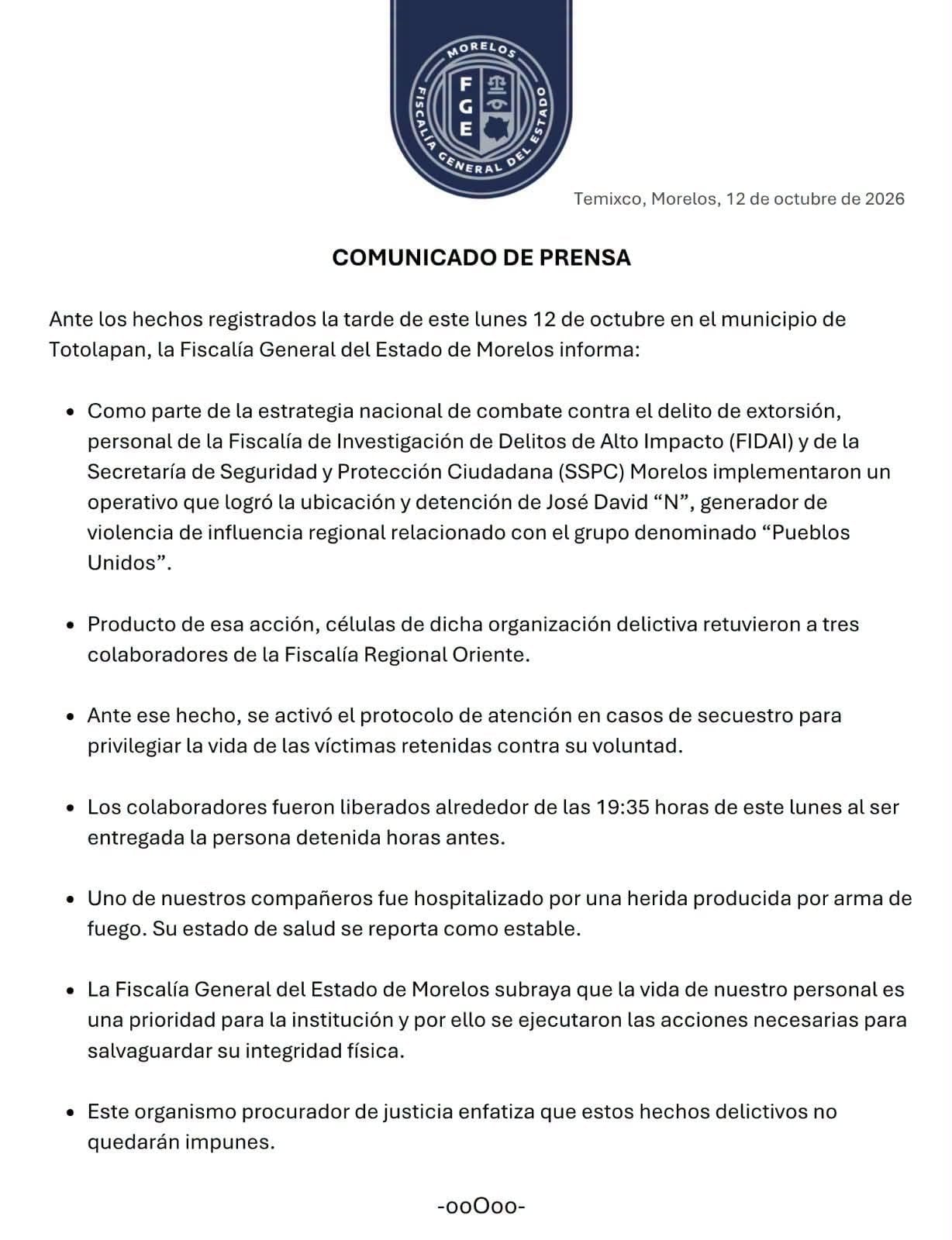 (FGE Morelos)