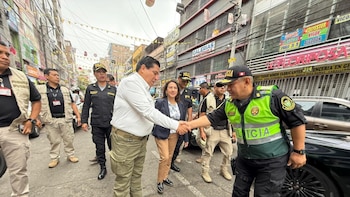 Vicente Tiburcio realiza patrullaje en