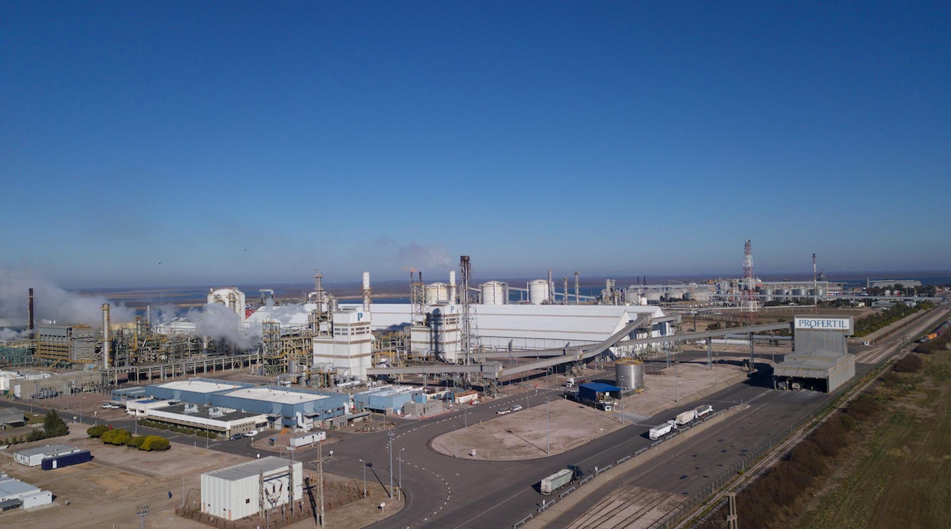 la empresa ya tiene reservado un terreno en el centro del predio para levantar la segunda unidad de producción
Crédito: Prensa Profertil