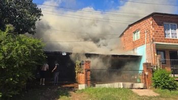 Se incendió una casa en Misiones y el ex novio de la dueña es el principal sospechoso