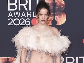 Rosalía en los Brit Awards 2026 (Europa Press)