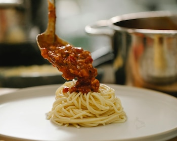 Receta de ragú a la boloñesa, un clásico de la cocina tradicional italiana (Pexels)