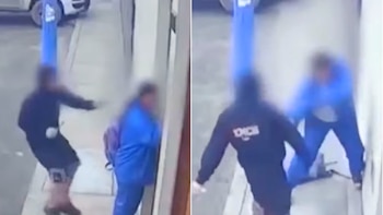Escolar se enfrenta con patadas y golpes a ladrón con cuchillo que intentó robarle su mochila en San Juan de Miraflores