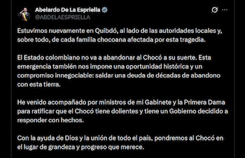Terremoto en Chocó