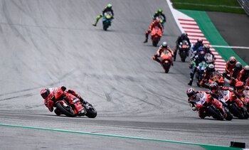 Francesco Bagnaia lidera la carrera