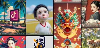 Así luce el generador de IA en el sitio web oficial. (Foto: jimeng.jianying)