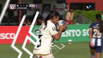 Gol de penal de Catalina