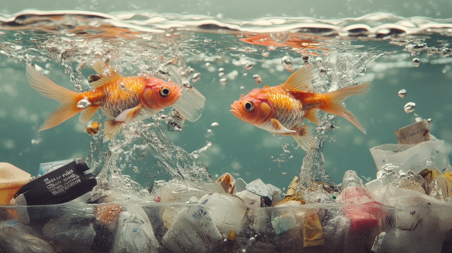 Hallaron que la mayor parte de los nanoplásticos está en los primeros diez metros del agua y cerca de las costas (Imagen Ilustrativa Infobae)