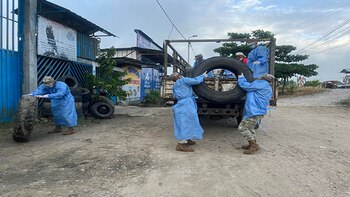 Eliminan más de 19 toneladas