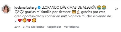 Luciana Fuster agradece ser la nueva directora del Miss Grand Perú 2027.