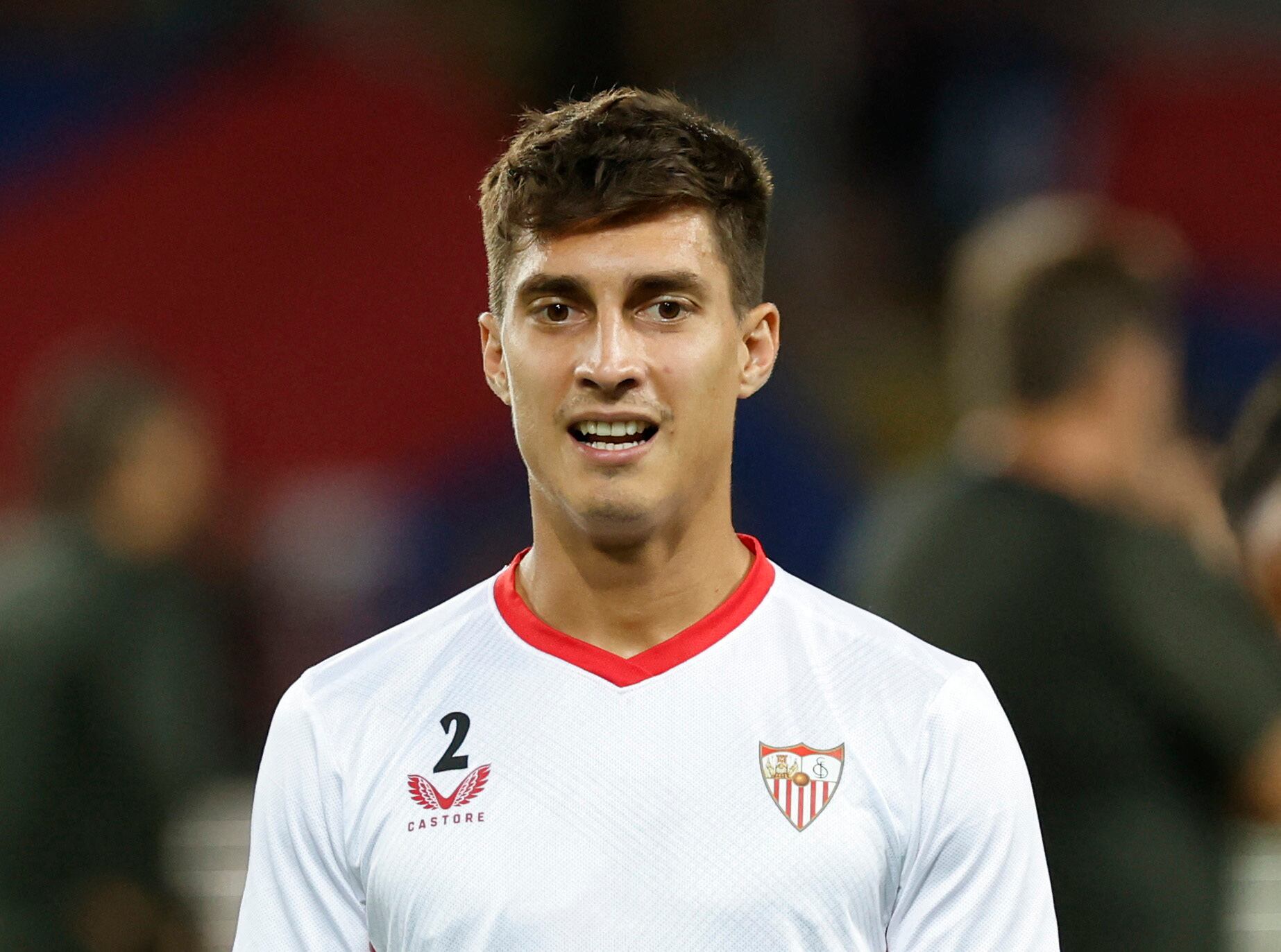 Federico Gattoni es un jugador del Sevilla de España, que fue cedido a préstamo en el Anderlecht de Bélgica (REUTERS/Albert Gea)