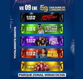 Programación del viernes 9 de