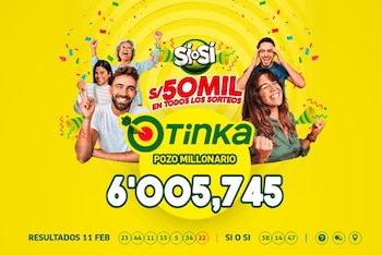 Sorteo de La Tinka del