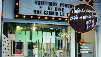 Pintadas contra Filmin en sus