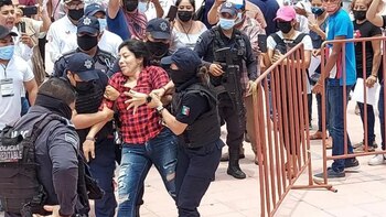 Detuvieron a diputada de Morena