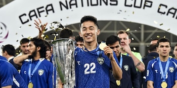 Abbosbek Fayzullaev lideró a Uzbekistán en su debut mundialista, acumulando cinco participaciones en goles durante la fase de clasificación (Instagram/@abbos.fs)