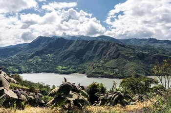 Un embalse ubicado a solo