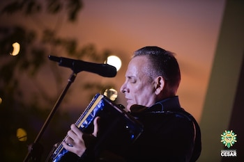 En 2025 el rey vallenato Julián Rojas Terán cumplió 50 años de carrera musical - crédito Gobernación del Cesar