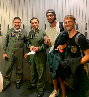 Desde Roma abordarán un vuelo