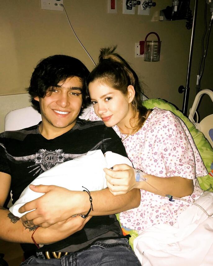 Julián Figueroa e Imelda Tuñón se casaron meses después de recibir a su hijo. (IG: @julian_f.f)