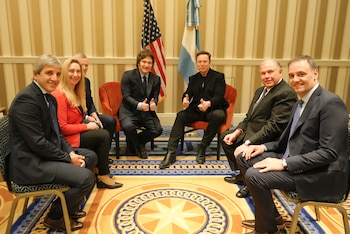 La delegación argentina se completó