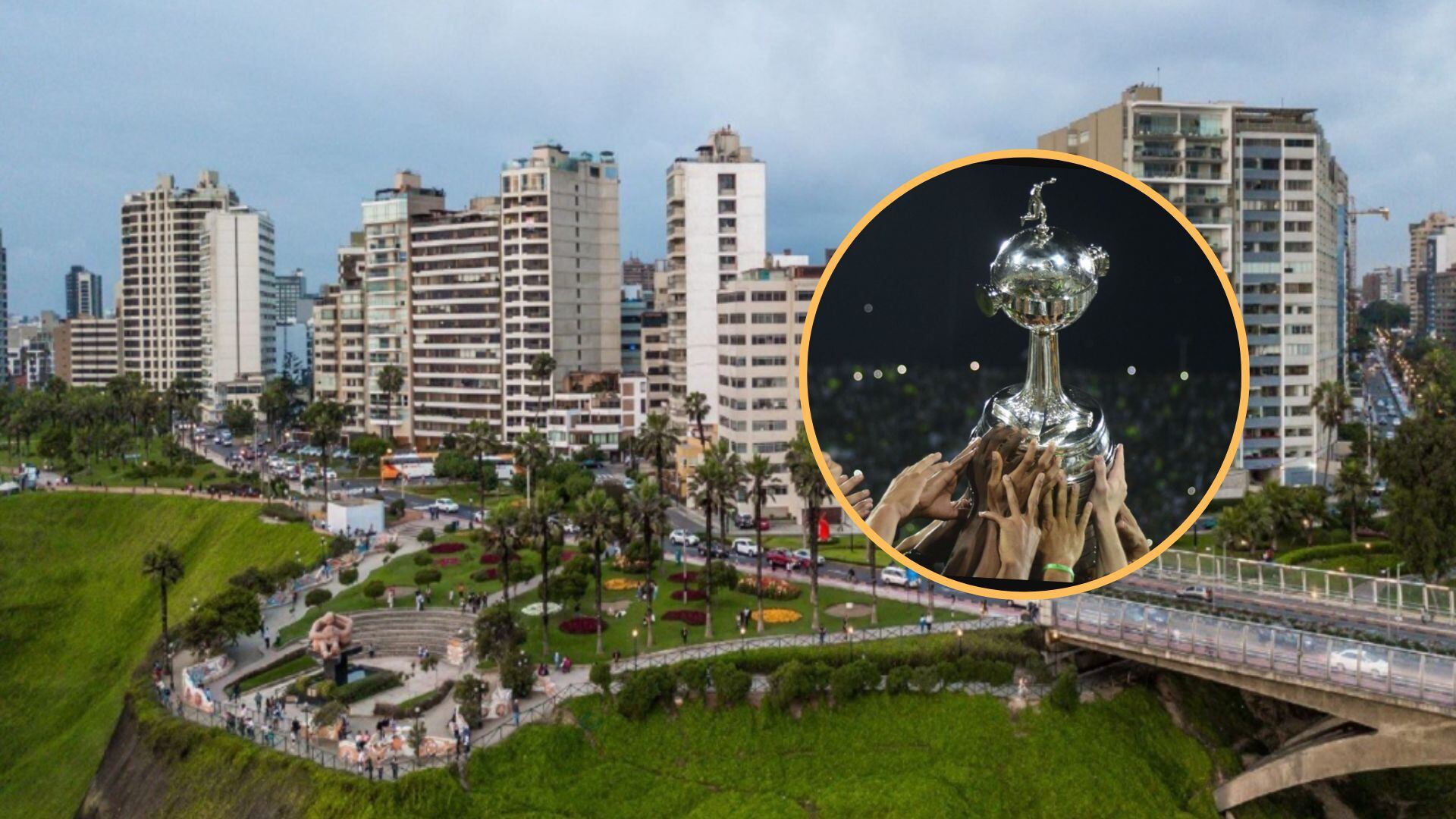 La Copa Libertadores beneficiará economicamente a Miraflrores y otros distritos y zonas de Lima. Foto: Andina / Andina