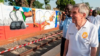 En la estación de tren